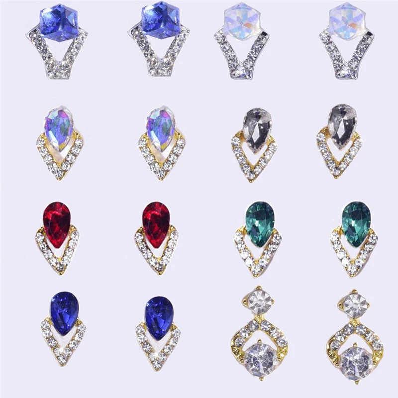 100pcs Nail art Jewelry Decorations 3D Metal Zircon Irregular Alloy &Metal Crystal Manicure Rhinestone Charms Decorations JE379
100pcs Nail art Jewelry Decorations 3D Metal Zircon Irregular Alloy &Metal Crystal Manicure Rhinestone Charms Decorations JE379
