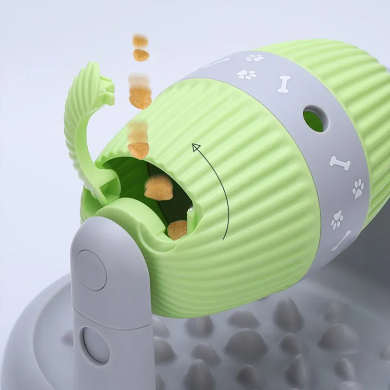 Funny Pet Shaking Leakage Food Cylindrical Roller Type Container Pet Leaking Slow Food Toy Puppy IQ Improve Training Toys
Funny Pet Shaking Leakage Food Cylindrical Roller Type Container Pet Leaking Slow Food Toy Puppy IQ Improve Training Toys
