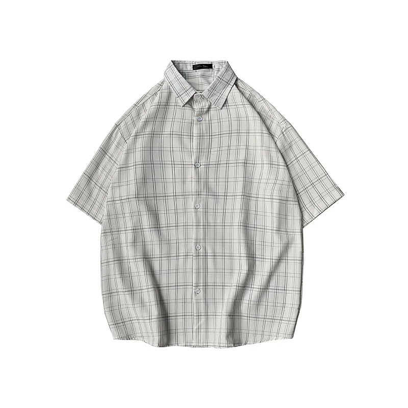 Shirts Men Plaid Printed Half Sleeve Plue Size M-3XL Stylish Harajuku New Design Preppy Male Shirt Streetwear Basic Hip Hop Chic
Shirts Men Plaid Printed Half Sleeve Plue Size M-3XL Stylish Harajuku New Design Preppy Male Shirt Streetwear Basic Hip Hop Chic