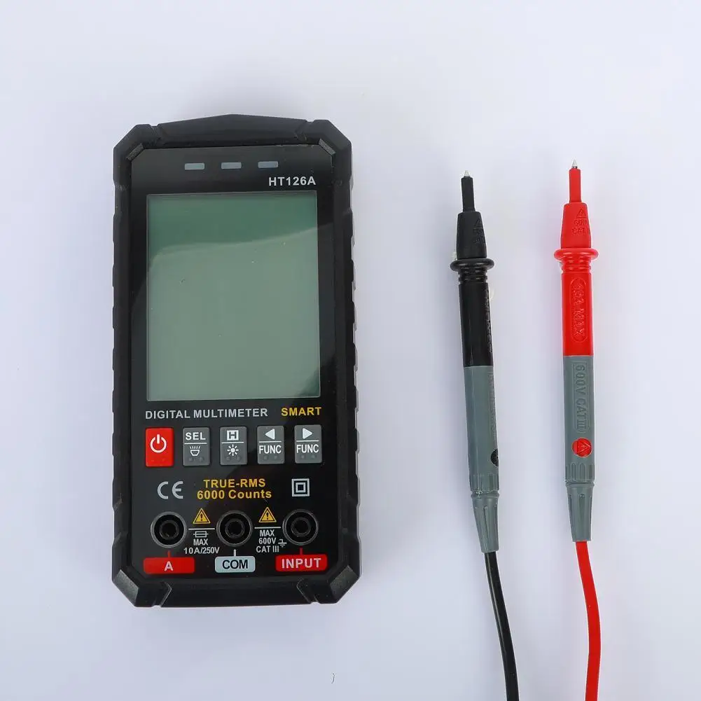 Hand-held Multimeter Wear-resistant Buttons Compact Reliable Portable Multimeter Digital Multimeter for Voltage Test
Hand-held Multimeter Wear-resistant Buttons Compact Reliable Portable Multimeter Digital Multimeter for Voltage Test