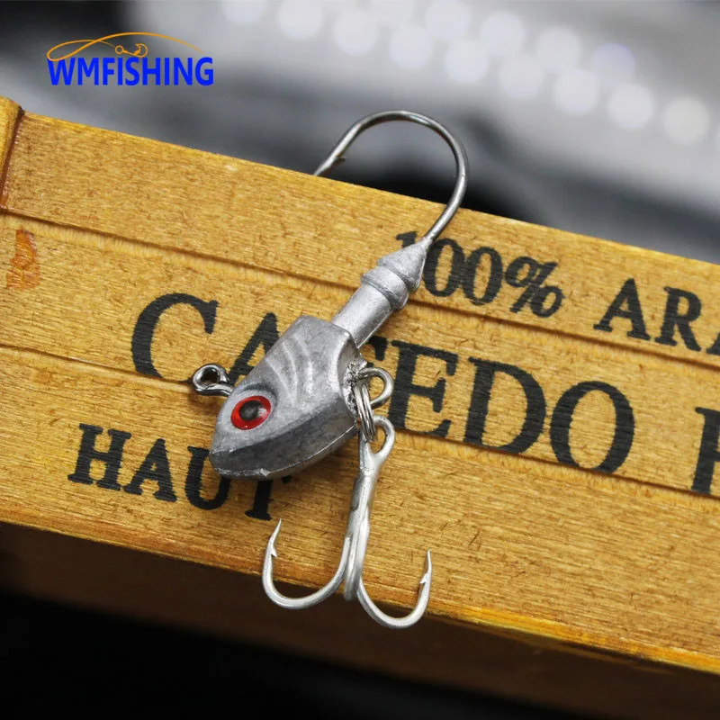 5pcs/Lot Jig Head Hook 3.5g/5g/7g/10g/14g Fish Shape Carbon Steel Head Fishing Hooks With Treble Hooks Soft Worm Assist Hook
5pcs/Lot Jig Head Hook 3.5g/5g/7g/10g/14g Fish Shape Carbon Steel Head Fishing Hooks With Treble Hooks Soft Worm Assist Hook