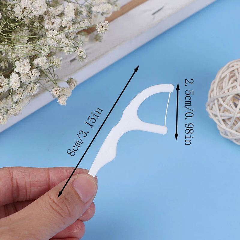 50pcs Dental Floss Flosser Picks Toothpick Teeth Stick Tooth Cleaning Interdental Brush Dental Floss Pick Oral Hygiene Care
50pcs Dental Floss Flosser Picks Toothpick Teeth Stick Tooth Cleaning Interdental Brush Dental Floss Pick Oral Hygiene Care
