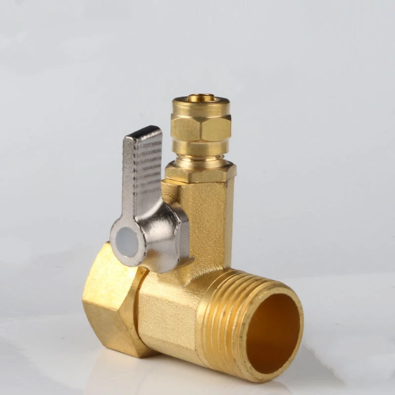 1/4' Hose T-Port Three Way Brass Ball Valve Connector For Water Oil Air Gas 1/2'-1/2'-1/4'
1/4' Hose T-Port Three Way Brass Ball Valve Connector For Water Oil Air Gas 1/2'-1/2'-1/4'