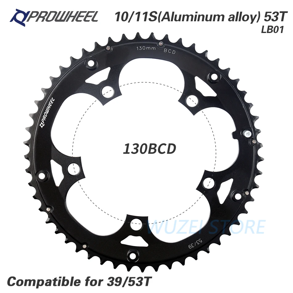 PROWHEEL Bicycle Sprocket 34/39/50/53T Aluminum Alloy Steel Crankset 130/110BCD AL-7075 CNC 8/9/10/11S ROAD Road Bike Sprocket
PROWHEEL Bicycle Sprocket 34/39/50/53T Aluminum Alloy Steel Crankset 130/110BCD AL-7075 CNC 8/9/10/11S ROAD Road Bike Sprocket