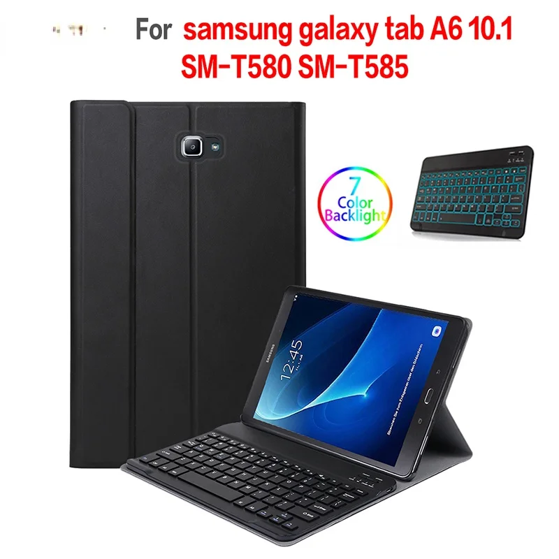 Slim Case for Samsung Galaxy Tab A A6 10.1 2016 Keyboard Case T580 T585 SM-T580 SM-T585 Tablet Cover Backlit Bluetooth Keyboard
Slim Case for Samsung Galaxy Tab A A6 10.1 2016 Keyboard Case T580 T585 SM-T580 SM-T585 Tablet Cover Backlit Bluetooth Keyboard