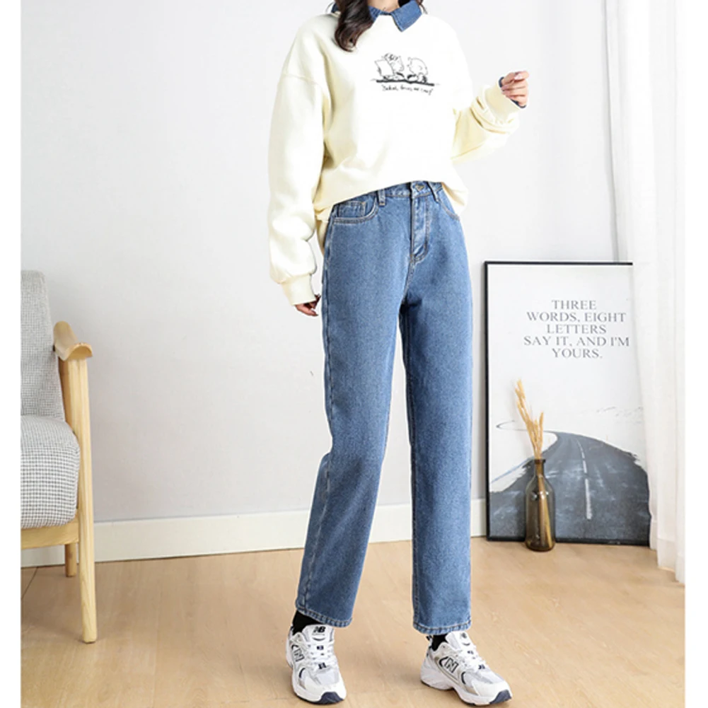 Winter Warm Jeans Woman 2021 High Waist Casual Velvet Ladies Trousers Female Pantalon Denim Jeans for Women Pants
Winter Warm Jeans Woman 2021 High Waist Casual Velvet Ladies Trousers Female Pantalon Denim Jeans for Women Pants