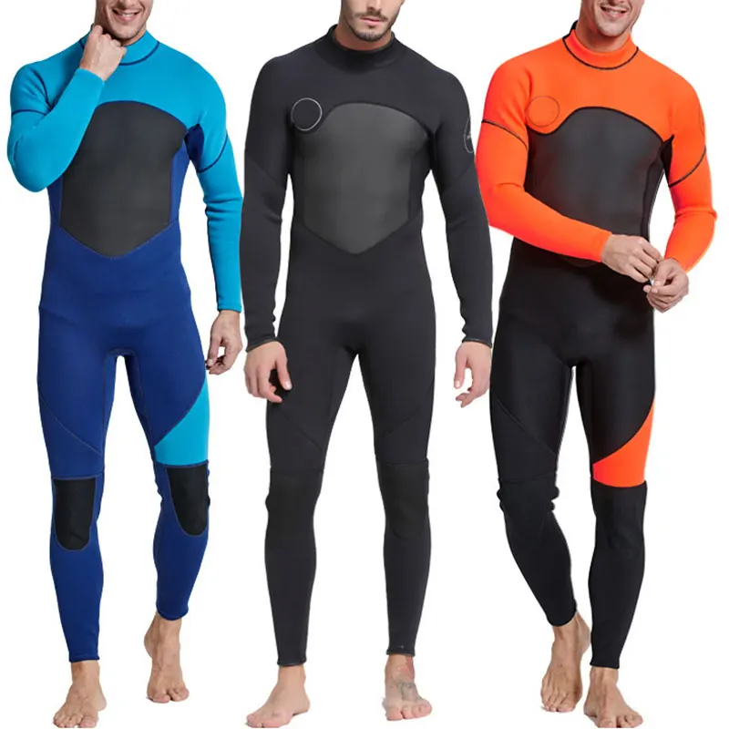 3mm Men's Neoprene Wetsuit Black Thermal Winter Outdoor Snorkeling One-Piece Full Body Diving Suit FK88
3mm Men's Neoprene Wetsuit Black Thermal Winter Outdoor Snorkeling One-Piece Full Body Diving Suit FK88