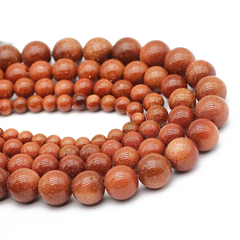 Wholesale Natural Golden Sand Stone Beads Round Loose Spacer Beads For Jewelry Making Diy 4/6/8/10/12mm Bracelet Accessories
Wholesale Natural Golden Sand Stone Beads Round Loose Spacer Beads For Jewelry Making Diy 4/6/8/10/12mm Bracelet Accessories