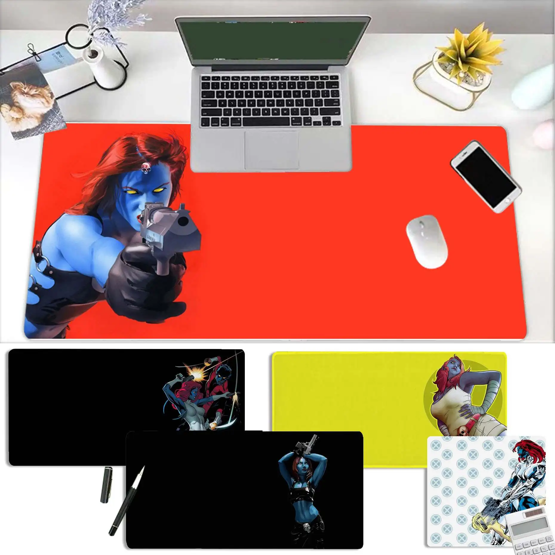 Disney Mystique X-Men Movie Hero Raven Darkholme Laptop Rubber Mouse Mat Size For Desk Mat For Gamer Desktop PC Computer Laptop
Disney Mystique X-Men Movie Hero Raven Darkholme Laptop Rubber Mouse Mat Size For Desk Mat For Gamer Desktop PC Computer Laptop
