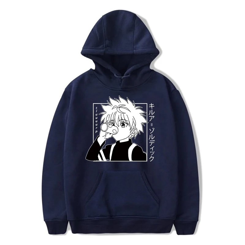 Hunter X Hunter Hoodies Men Kawaii Japanese Anime Hoodies Harajuku Hisoka Killua Zoldyck Cartoon Streetwear Sweatshirts Male
Hunter X Hunter Hoodies Men Kawaii Japanese Anime Hoodies Harajuku Hisoka Killua Zoldyck Cartoon Streetwear Sweatshirts Male