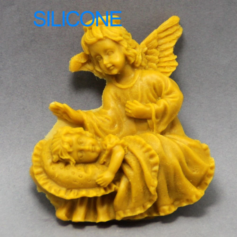 1pc Angel mother silicone cake mold fondant mold cake decorating tools cake moulds chocolate gmpaste mould FTM1176
1pc Angel mother silicone cake mold fondant mold cake decorating tools cake moulds chocolate gmpaste mould FTM1176