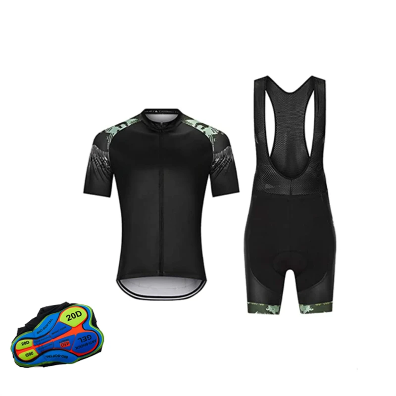 2021 NEW Pro Team summer cycling Jersey set Bicycle Clothing Breathable Men Short Sleeve shirt Bike bib shorts 20D Gel pad
2021 NEW Pro Team summer cycling Jersey set Bicycle Clothing Breathable Men Short Sleeve shirt Bike bib shorts 20D Gel pad
