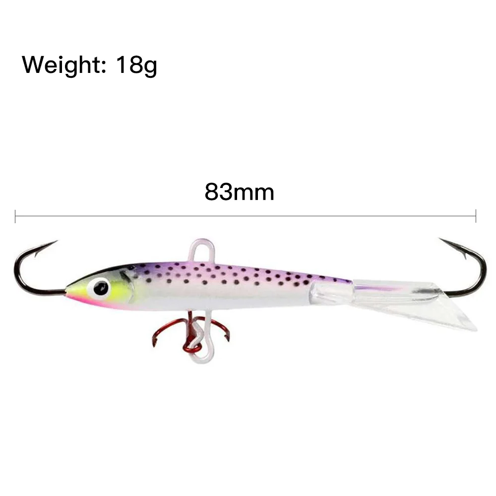 4 Pcs/Lot Winter Ice Fishing Lure 8cm/18g Slow Jigging Artificial Fishing Bait For Hard Bait Walleye Luya Balancer Minnow Perch
4 Pcs/Lot Winter Ice Fishing Lure 8cm/18g Slow Jigging Artificial Fishing Bait For Hard Bait Walleye Luya Balancer Minnow Perch