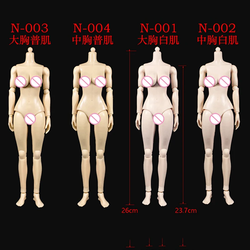 N001/N002/N003/N004 1/6 женское тело бледная/нормальная кожа Большой/средний бюст модель тела для 12-дюймовой экшн-фигурки голова резная
N001/N002/N003/N004 1/6 женское тело бледная/нормальная кожа Большой/средний бюст модель тела для 12-дюймовой экшн-фигурки голова резная