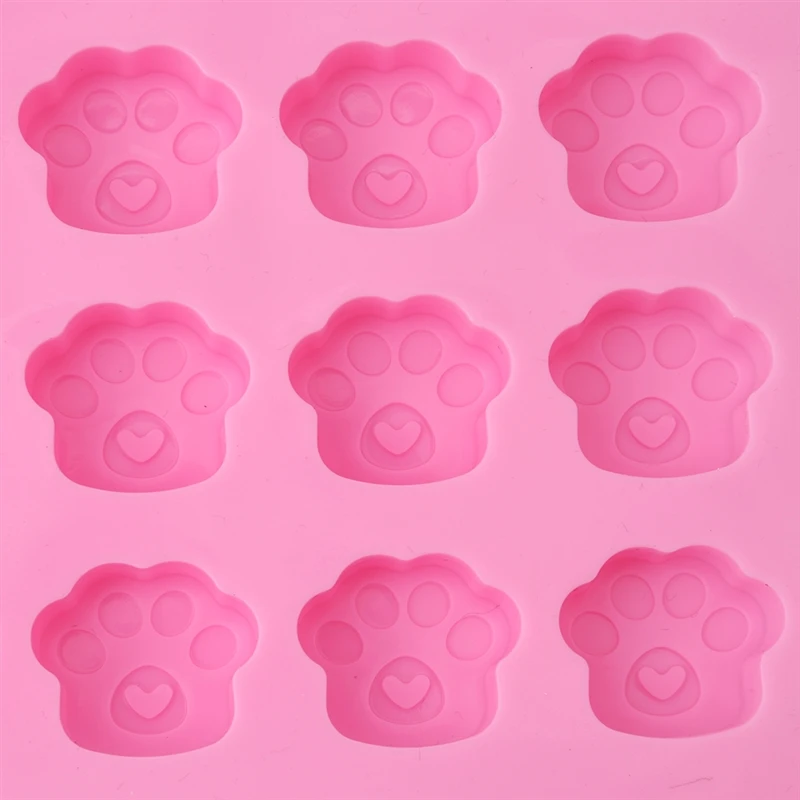 Wholesale New Pink 16 Holes Cute Pet Cat Dog Paws Silicone Mold DIY Fondant Cake Decorative Tools Cookie Chocolate Mould
Wholesale New Pink 16 Holes Cute Pet Cat Dog Paws Silicone Mold DIY Fondant Cake Decorative Tools Cookie Chocolate Mould