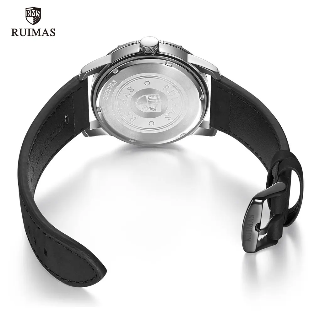 RUIMAS New Military Sport Watches Men Leather Strap Quartz Wristwatch Man Luxury Waterproof Luminous Watch Relogios Masculino
RUIMAS New Military Sport Watches Men Leather Strap Quartz Wristwatch Man Luxury Waterproof Luminous Watch Relogios Masculino