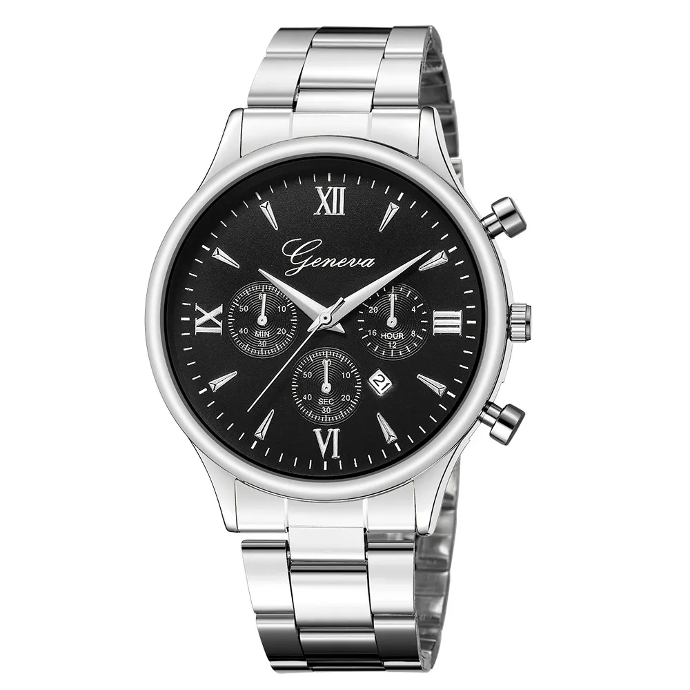 Luxury Watch Fashion Stainless Steel Watch Date Men's Quartz Analog Wrist Watch @5 
Luxury Watch Fashion Stainless Steel Watch Date Men's Quartz Analog Wrist Watch @5