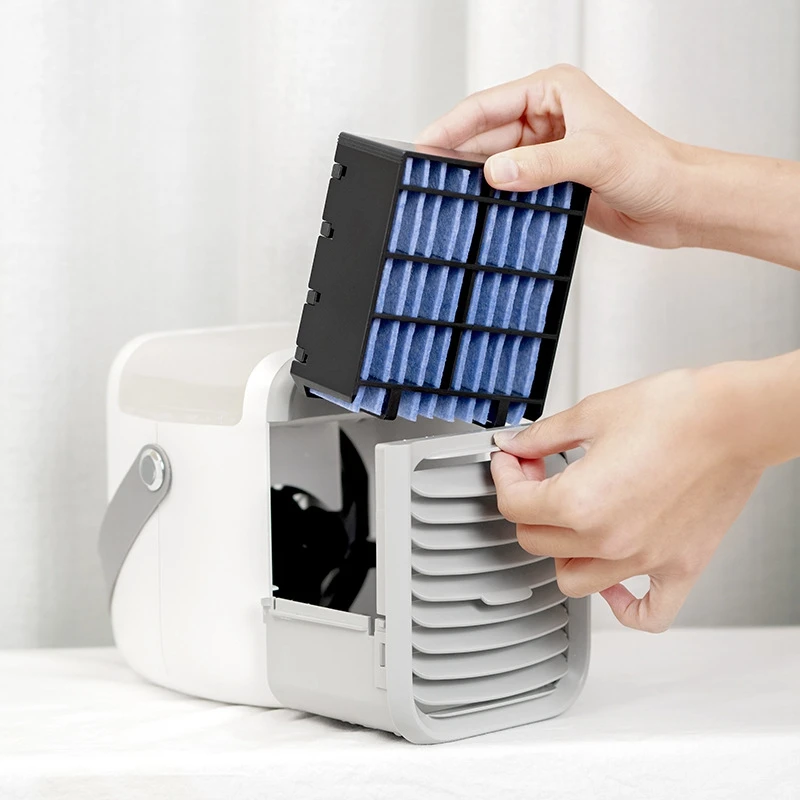 USB Portable Air Conditioner Air Cooler Humidifier Purifier 7 Color LED Lamp Cooling Fan 
USB Portable Air Conditioner Air Cooler Humidifier Purifier 7 Color LED Lamp Cooling Fan