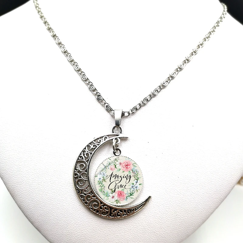 2020 New Bible Scripture Necklace Glass Dome Pendant Moon Necklace Scripture Quotes Jewelry Christian Faith Inspirational Gift
2020 New Bible Scripture Necklace Glass Dome Pendant Moon Necklace Scripture Quotes Jewelry Christian Faith Inspirational Gift