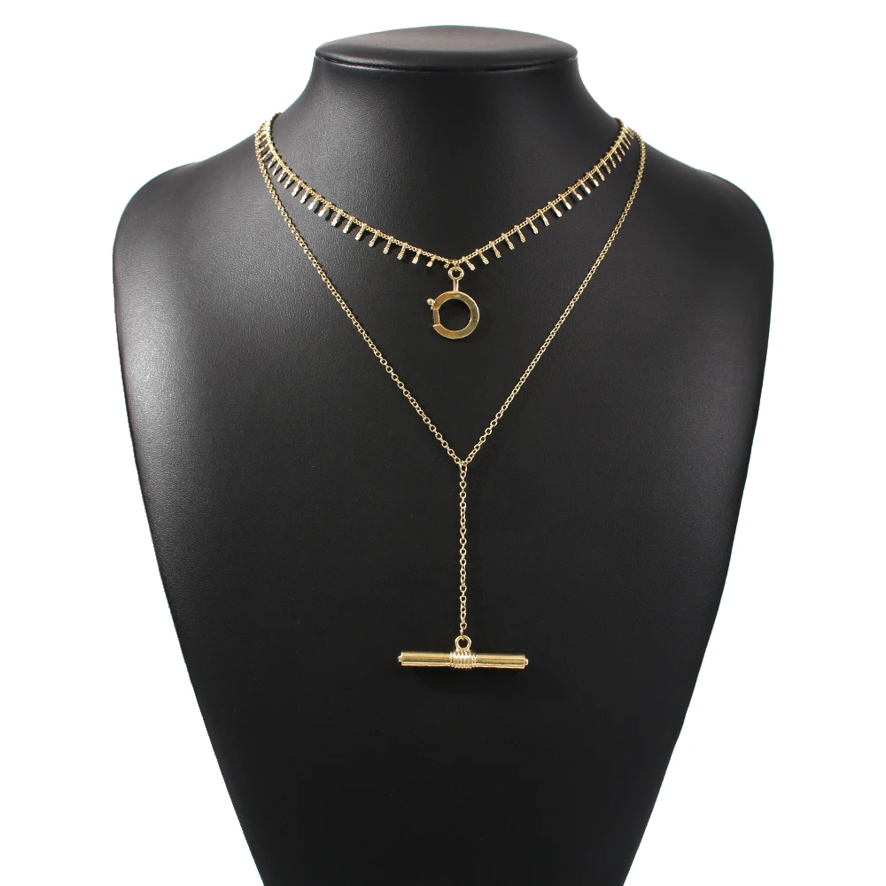 Fashion Woman Versatile Simple Necklace Cross Border Jewelry Metal Disc Sequin Round Tassel Clavicle Chain Woman Wholesale
Fashion Woman Versatile Simple Necklace Cross Border Jewelry Metal Disc Sequin Round Tassel Clavicle Chain Woman Wholesale