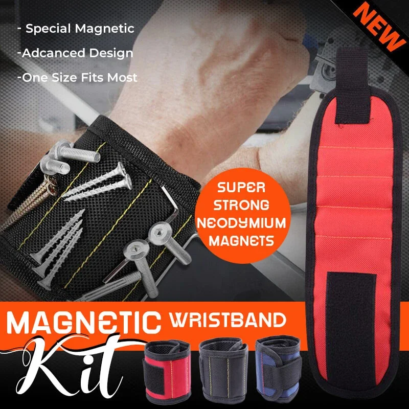 Powerful Magnet Magnetic Wristband Portable Small Parts Tool Bag Electrician Tool Kit Screw Tool Kit Magnetic Suction Tool Kit
Powerful Magnet Magnetic Wristband Portable Small Parts Tool Bag Electrician Tool Kit Screw Tool Kit Magnetic Suction Tool Kit