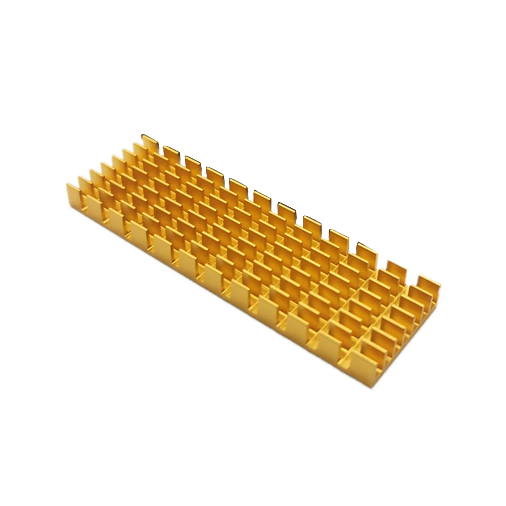 Heat Sink Thermal Conductive Cooler Thickness Easy Install Aluminum Universal Mini Computer Ultra Thin Hard Drive For M.2 NGFF
Heat Sink Thermal Conductive Cooler Thickness Easy Install Aluminum Universal Mini Computer Ultra Thin Hard Drive For M.2 NGFF
