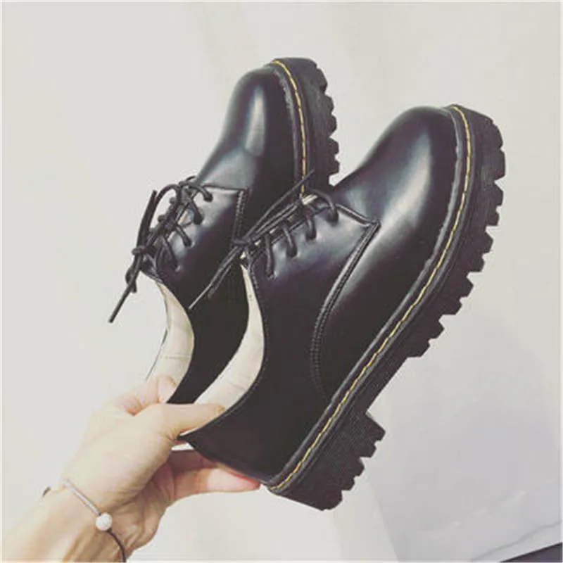 Autumn shoes single shoes original SuHou bottom platform shoes of preppy wind system with Japan and South Korea round head DaTou
Autumn shoes single shoes original SuHou bottom platform shoes of preppy wind system with Japan and South Korea round head DaTou