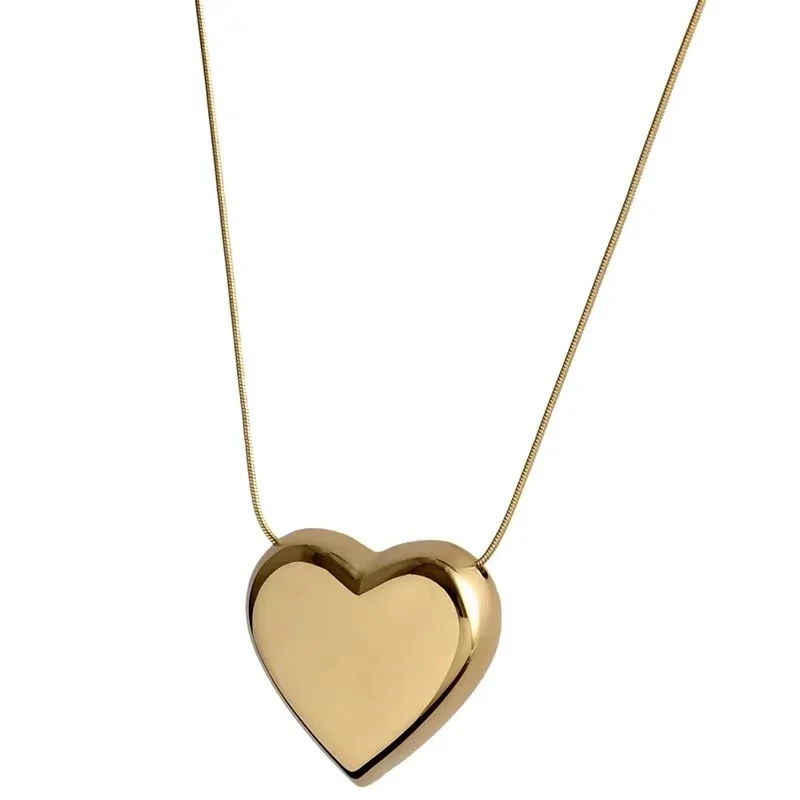 5 Pcs Smooth Heart Pendant Necklace Love Necklace Women's Personalized Neckchain Steel Pendant Peach Heart Fashion Necklace
5 Pcs Smooth Heart Pendant Necklace Love Necklace Women's Personalized Neckchain Steel Pendant Peach Heart Fashion Necklace
