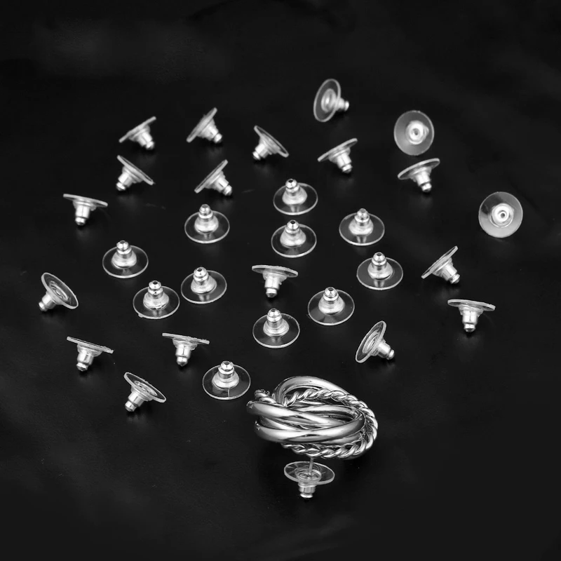 Заглушки для сережек 10 шт./лот, резиновые заглушки для сережек «сделай сам», фурнитура для изготовления украшений
Заглушки для сережек 10 шт./лот, резиновые заглушки для сережек «сделай сам», фурнитура для изготовления украшений