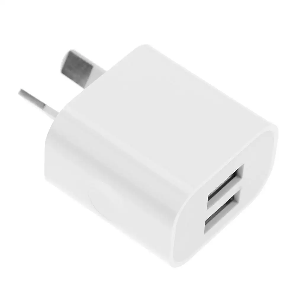 ALLOET AU Plug Dual USB Ports Mobile Phone Charger Fast Charging 5V 2A Output Power Adapter Travel Wall Plug For iPhone Xiaomi
ALLOET AU Plug Dual USB Ports Mobile Phone Charger Fast Charging 5V 2A Output Power Adapter Travel Wall Plug For iPhone Xiaomi