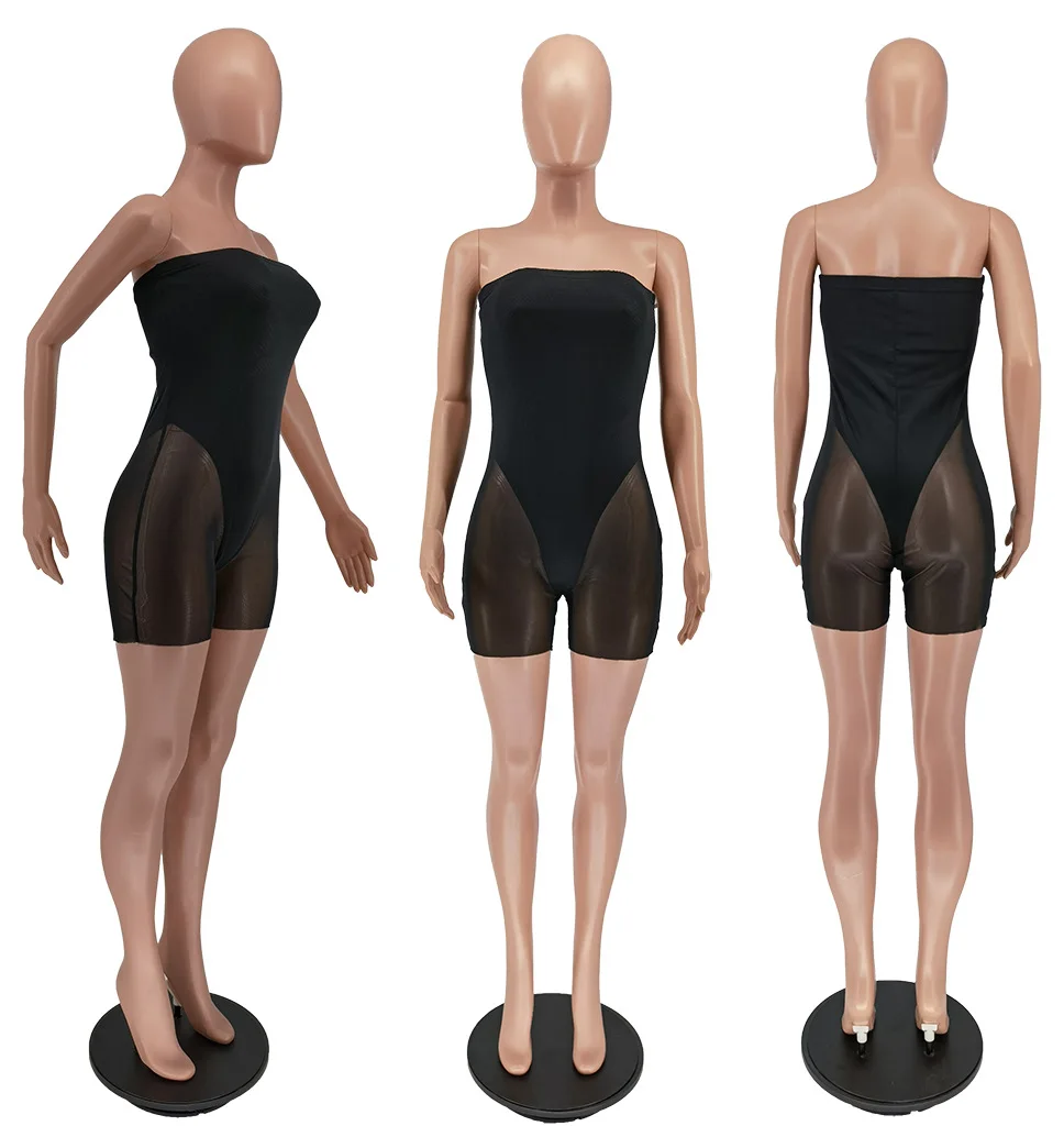 HAOOHU Sexy Mesh Sheer Bodycon Playsuit Summer Clothes for Women Off Shoulder Skinny Overall One Piece Night Club Party Outfits
HAOOHU Sexy Mesh Sheer Bodycon Playsuit Summer Clothes for Women Off Shoulder Skinny Overall One Piece Night Club Party Outfits