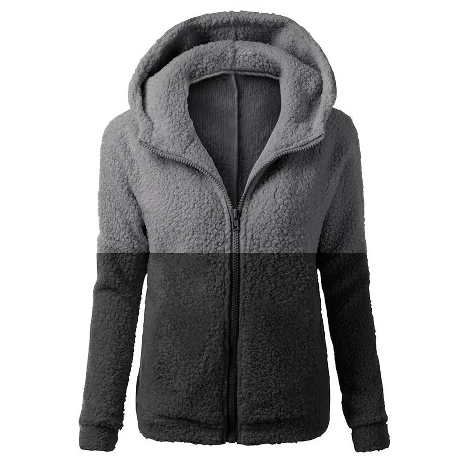 Zipper Coat Hooded Warm Faux-Fur’ Sweatershirt Coat Women Wool Lightweight Outwear Cotton Winter Coat Women's Coat Jacket Coat
Zipper Coat Hooded Warm Faux-Fur’ Sweatershirt Coat Women Wool Lightweight Outwear Cotton Winter Coat Women's Coat Jacket Coat