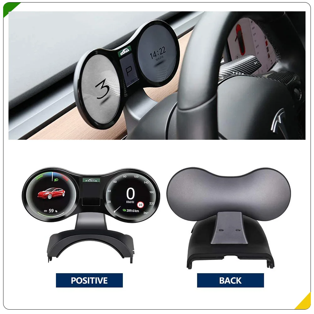 Head Up Display Dual System Multi-function Car Speedometer Power Display Battery Capacity Speed Warning For Tesla Model 3 Model
Head Up Display Dual System Multi-function Car Speedometer Power Display Battery Capacity Speed Warning For Tesla Model 3 Model