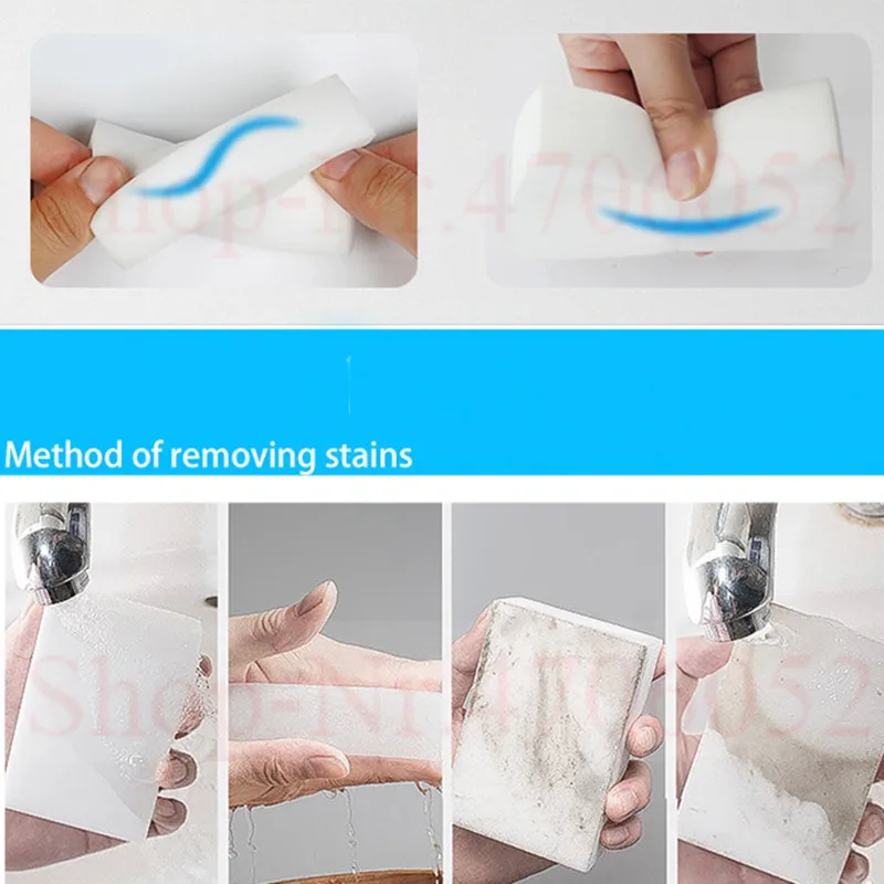20Pcs Multi-function Magic Melamine Sponge Eraser Cleaner Cleaning Sponges Kitchen Bathroom 100x60x20mm
20Pcs Multi-function Magic Melamine Sponge Eraser Cleaner Cleaning Sponges Kitchen Bathroom 100x60x20mm
