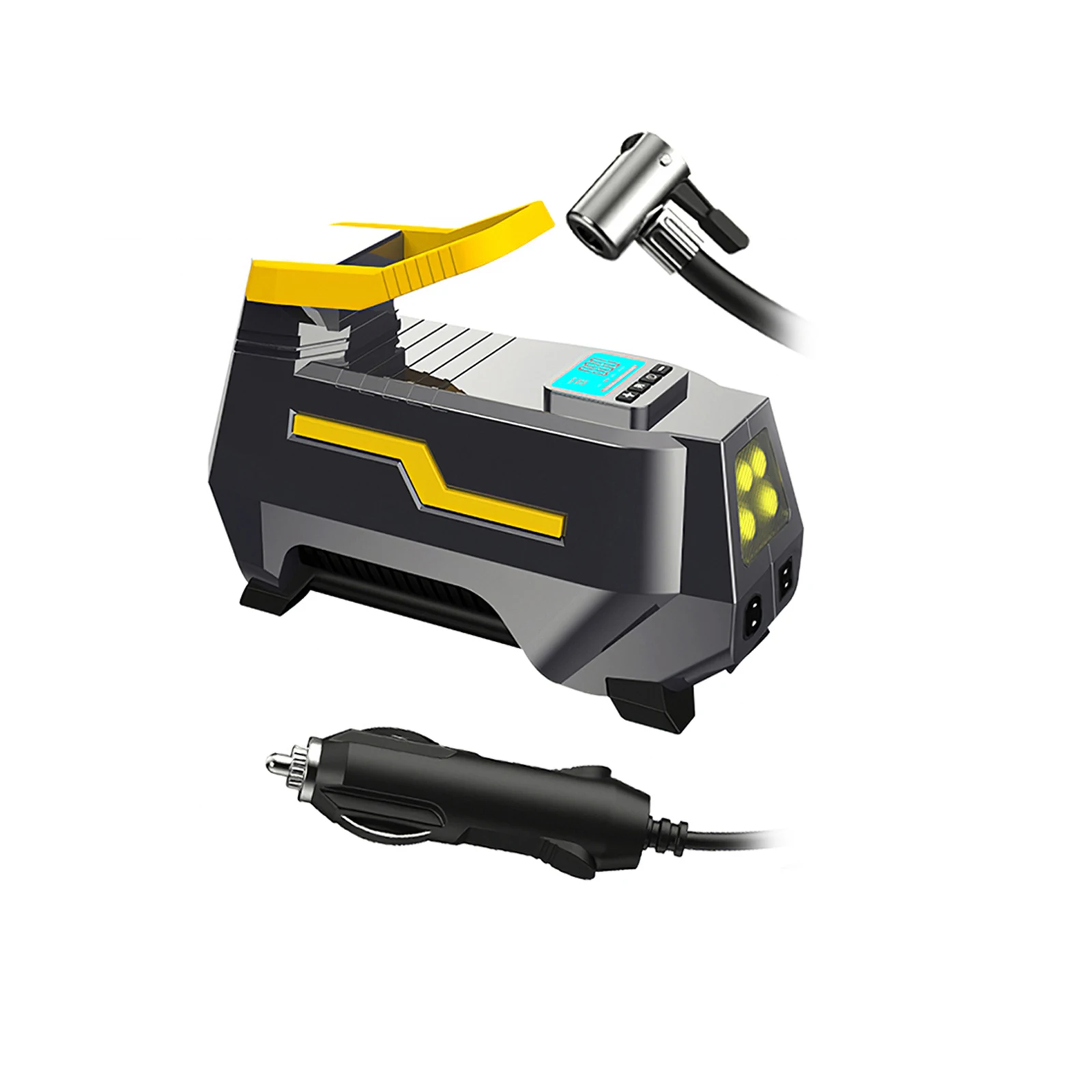 2021 AC 110-240V/DC 12V Electric Tire Inflator Automatic Car Tires Bicycle Air Compressor Digital Tire Pump 45s Fast Inflation
2021 AC 110-240V/DC 12V Electric Tire Inflator Automatic Car Tires Bicycle Air Compressor Digital Tire Pump 45s Fast Inflation