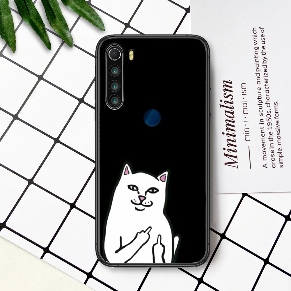 Fashion Brand R-RIPNDIPS Cat Phone Case For Xiaomi Redmi Note 7 8 8T 9 9S 4X 7 7A 9A K30 Pro Ultra black Bumper Fashion Etui
Fashion Brand R-RIPNDIPS Cat Phone Case For Xiaomi Redmi Note 7 8 8T 9 9S 4X 7 7A 9A K30 Pro Ultra black Bumper Fashion Etui