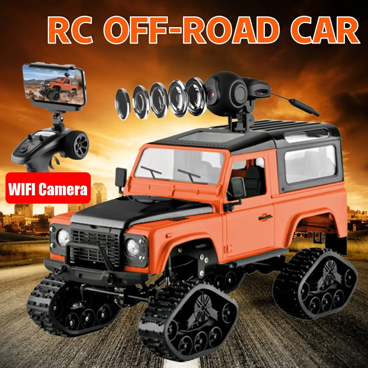 1/16 2,4G полноприводный Радиоуправляемый автомобиль ретро с Wi-Fi камерой модель RTR полнопропорциональный Радиоуправляемый внедорожник игруше...
1/16 2,4G полноприводный Радиоуправляемый автомобиль ретро с Wi-Fi камерой модель RTR полнопропорциональный Радиоуправляемый внедорожник игруше...