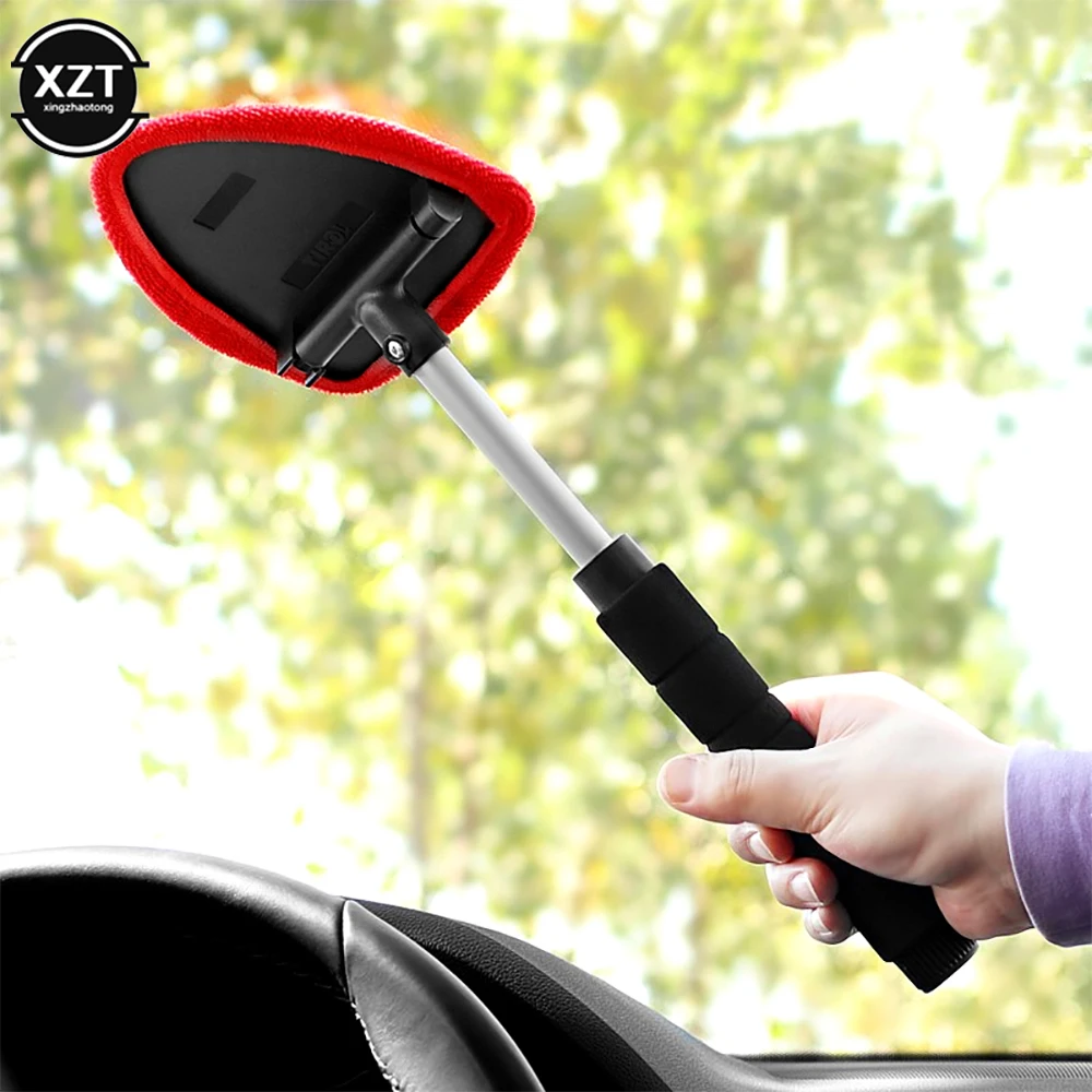 Car Long Handle Windshield Cleaner Brush Wiper Telescopic Handle Auto Window Glass Washer Soft Towel Brush Car Care Cleaning Too
Car Long Handle Windshield Cleaner Brush Wiper Telescopic Handle Auto Window Glass Washer Soft Towel Brush Car Care Cleaning Too