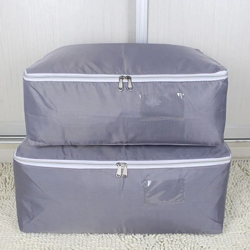 Large Capacity Storage Bag Moisture-Proof Package Quilt Organizer Wardrobe Organizer Travel Grey Luggage Bags Bedding Container
Large Capacity Storage Bag Moisture-Proof Package Quilt Organizer Wardrobe Organizer Travel Grey Luggage Bags Bedding Container