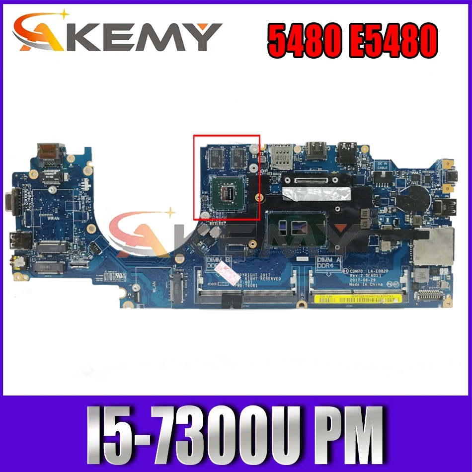 Абсолютно Новый I5-7300U для DELL Latitude 5480 E5480 Материнская плата ноутбука CDM70 LA-E082P CN-04RD3M 4RD3M T60R1 материнская плата 100% тестирование
Абсолютно Новый I5-7300U для DELL Latitude 5480 E5480 Материнская плата ноутбука CDM70 LA-E082P CN-04RD3M 4RD3M T60R1 материнская плата 100% тестирование