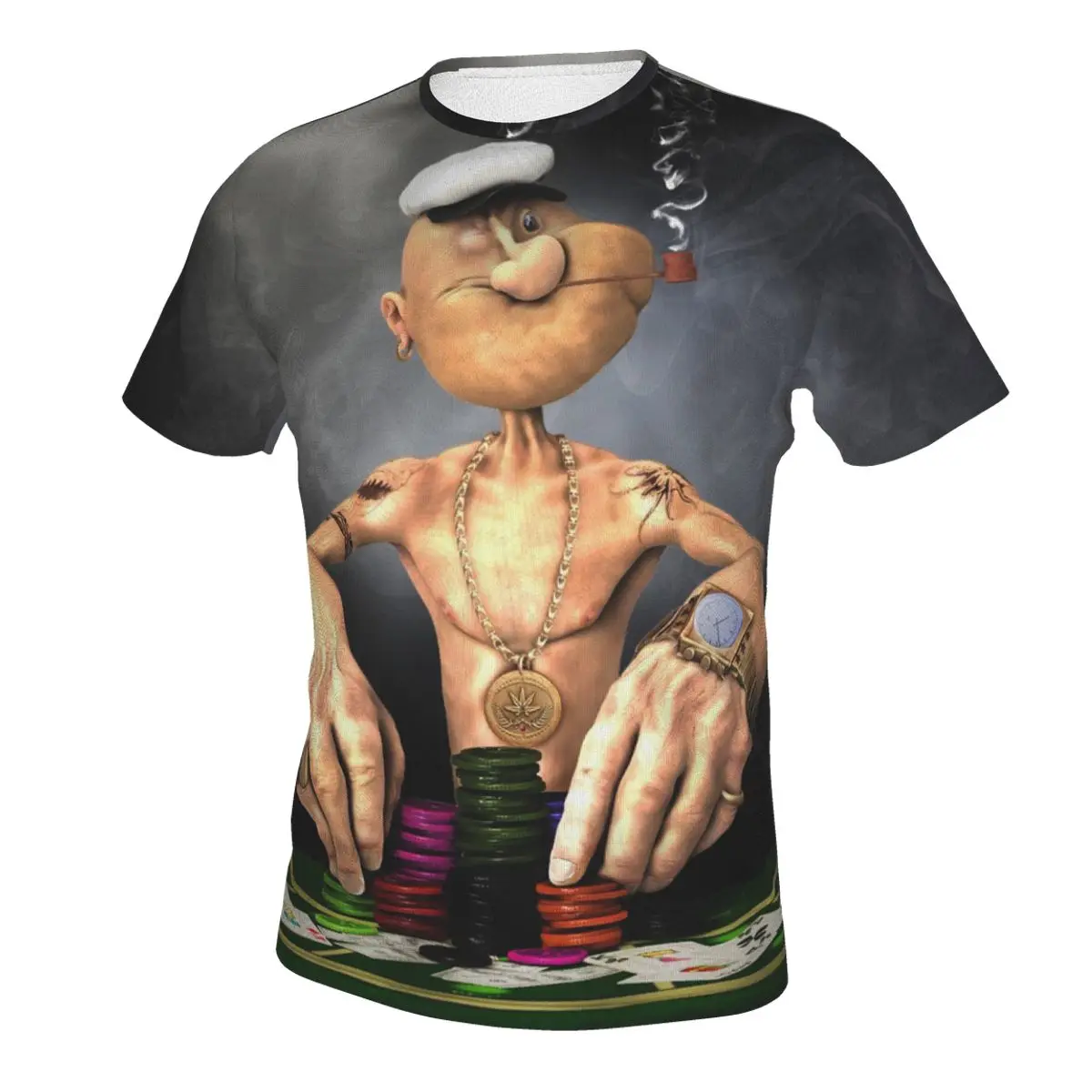 Popeye The Sailor Man T Shirt Men High Quality Aesthetic Cool Vintage T-Shirt Harajuku Streetwear Anime Funny T Shirts
Popeye The Sailor Man T Shirt Men High Quality Aesthetic Cool Vintage T-Shirt Harajuku Streetwear Anime Funny T Shirts