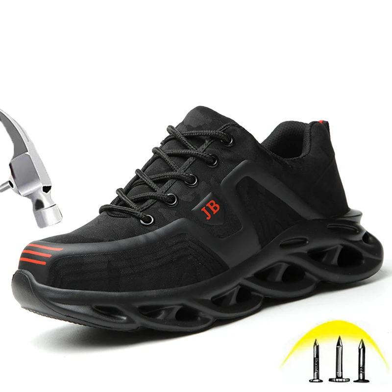 New Arrival Breathable Safety Shoes Man EVA Slip Resistant Lightweight Soles Sneakers Protective Work Toe Shoes For Men Outdoor
New Arrival Breathable Safety Shoes Man EVA Slip Resistant Lightweight Soles Sneakers Protective Work Toe Shoes For Men Outdoor