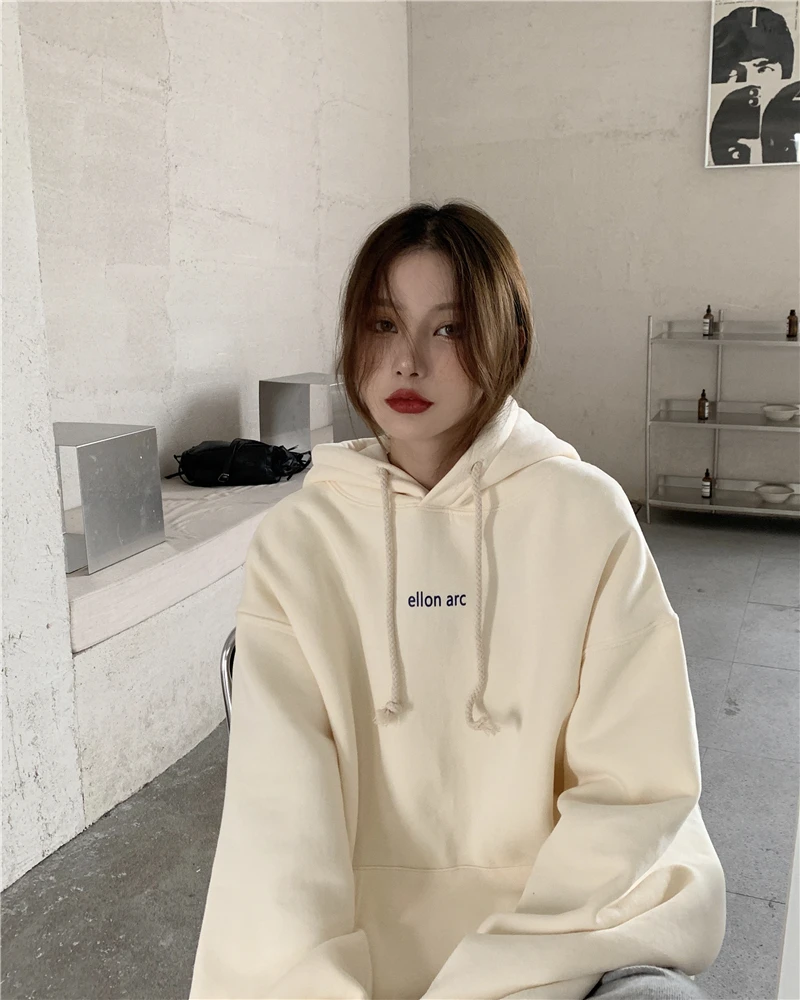 XZ478 2021 Autumn and winter thickening Simple casual loose Korean style lazy style hooded Sweatshirts
XZ478 2021 Autumn and winter thickening Simple casual loose Korean style lazy style hooded Sweatshirts