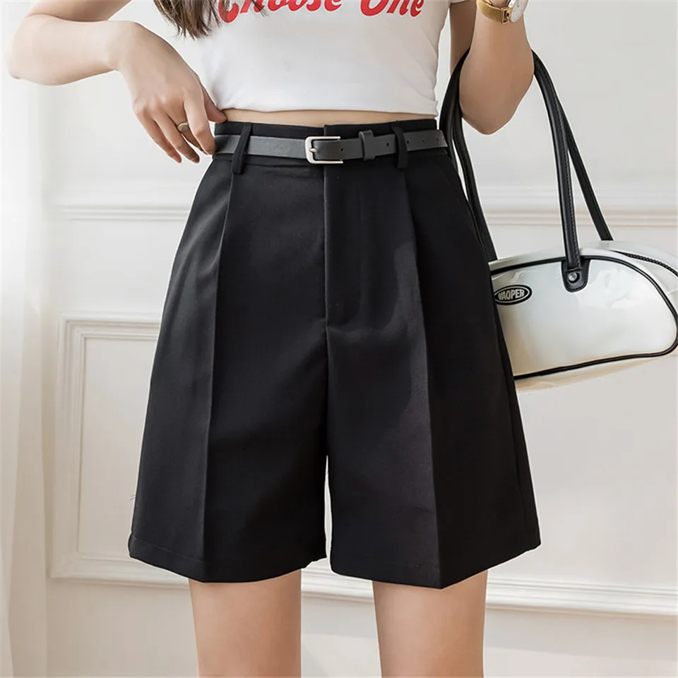 Summer Women Fashion Shorts High Waist A-Line Western Short Trousers Women Casual Office Wide Leg Shorts Bottoms Femme Mujer
Summer Women Fashion Shorts High Waist A-Line Western Short Trousers Women Casual Office Wide Leg Shorts Bottoms Femme Mujer