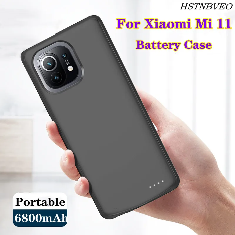 6800mAh External Backup Battery Charger Cases For Xiaomi Mi 11 Power Bank Charging Power Case For Xiaomi Mi 11 Battery Case
6800mAh External Backup Battery Charger Cases For Xiaomi Mi 11 Power Bank Charging Power Case For Xiaomi Mi 11 Battery Case