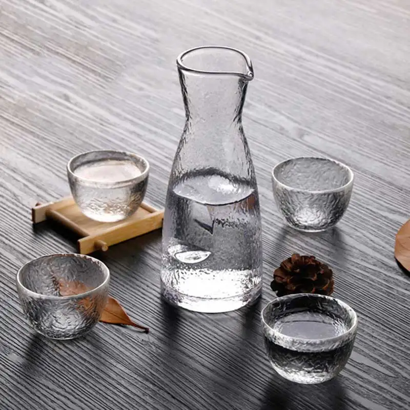 Japanese Style Wine Glasses Lead-free Crystal Sake Pot Cup Set Flagon Liquor Cup Creative Drinkware Gifts Bar Kitchen Accessorie
Japanese Style Wine Glasses Lead-free Crystal Sake Pot Cup Set Flagon Liquor Cup Creative Drinkware Gifts Bar Kitchen Accessorie