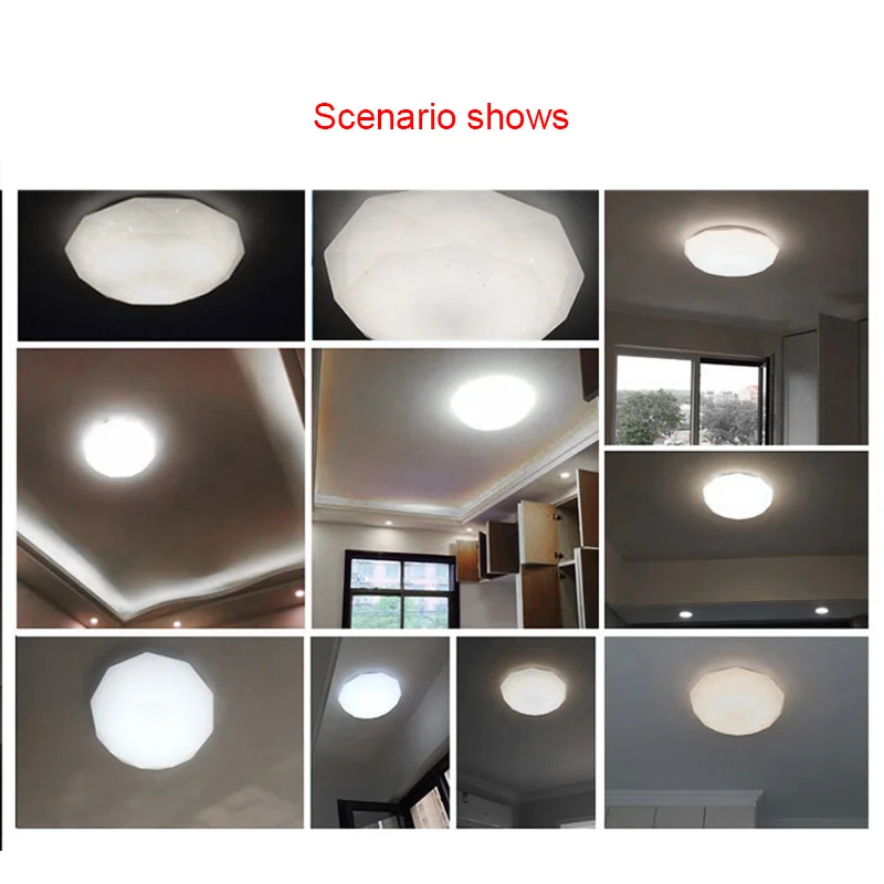 LED Ceiling Lamp Fixture Diamond Shaped Light for Hallway Living Room Kitchen Bedroom FAS6
LED Ceiling Lamp Fixture Diamond Shaped Light for Hallway Living Room Kitchen Bedroom FAS6