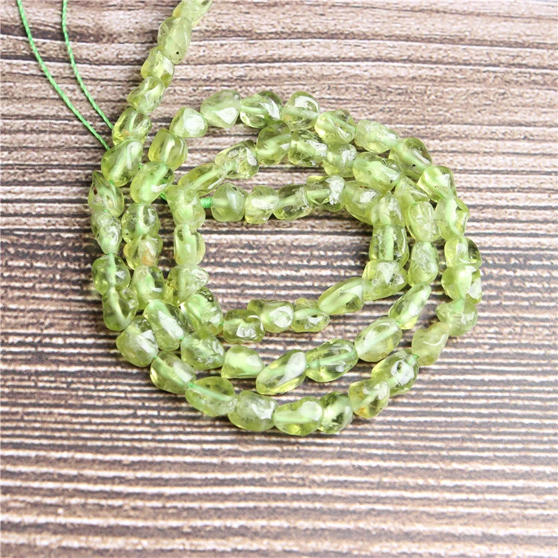 Lan Li 8x10mm Natural irregular Olivine loose beads smooth loose interval bead jewelry DIY Stone Bracelet Necklace
Lan Li 8x10mm Natural irregular Olivine loose beads smooth loose interval bead jewelry DIY Stone Bracelet Necklace