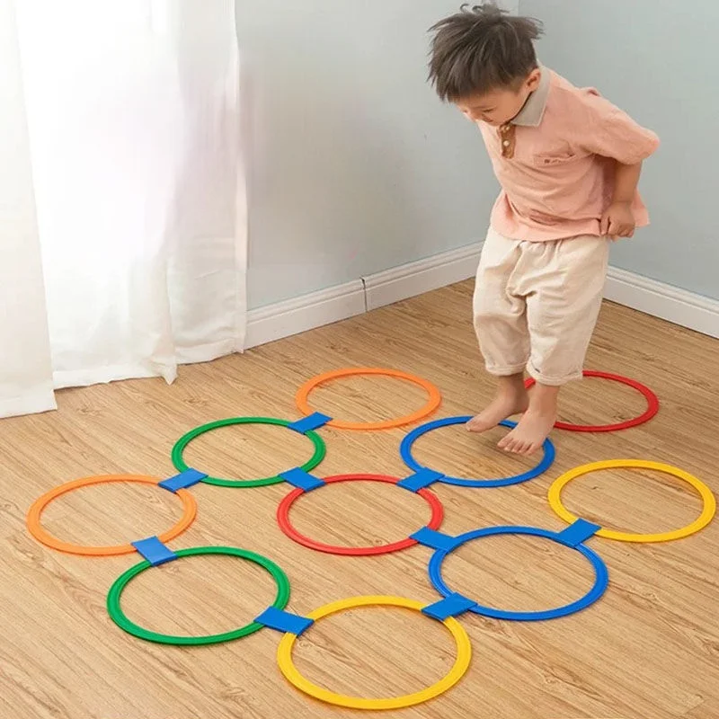 Children Games Hopscotch Jump Rings Set Kids Sensory Play Indoor Outdoor With 10 Hoops And 10 Connectors Training Sports Toy
Children Games Hopscotch Jump Rings Set Kids Sensory Play Indoor Outdoor With 10 Hoops And 10 Connectors Training Sports Toy