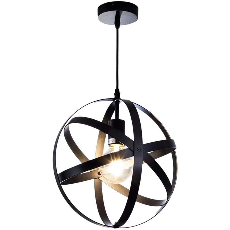 Industrial Spherical Ceiling Light Round Pendant Lighting for Kitchen Living Room Bedroom Lounge Hallway
Industrial Spherical Ceiling Light Round Pendant Lighting for Kitchen Living Room Bedroom Lounge Hallway